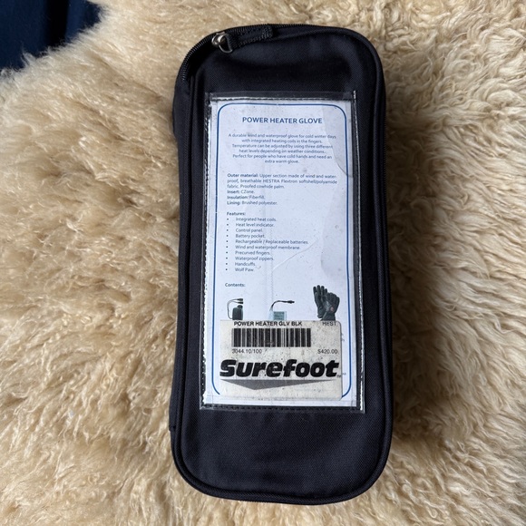 Hestra Power Heater Glove In Case Sz 10 - Picture 5 of 12